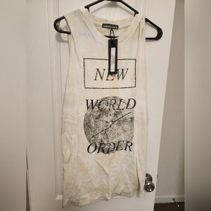 Tye dye sleeveless shirt